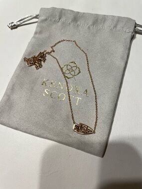 Kendra Scott Rose Gold Kasey Necklace